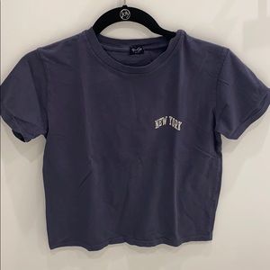 Brandy Melville navy New York t-shirt